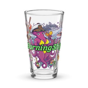 Kraken Seductress - Burning Ship Camp Pint Glass